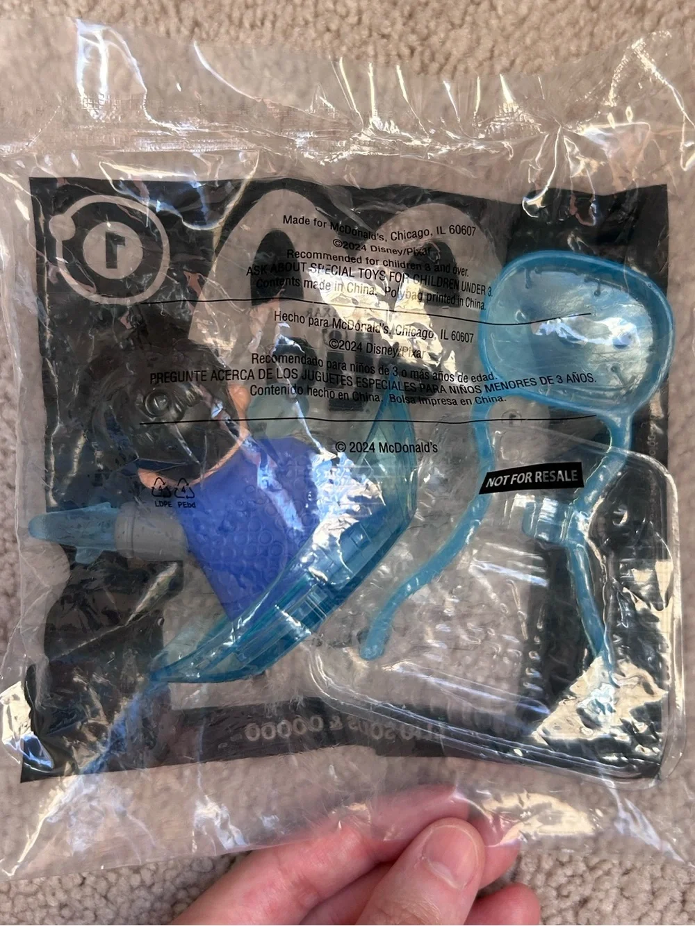 McDonald’s Disney Pixar Elio 2024 Happy Meal Toy #1 & #4 Set, 2 PCs Collectible